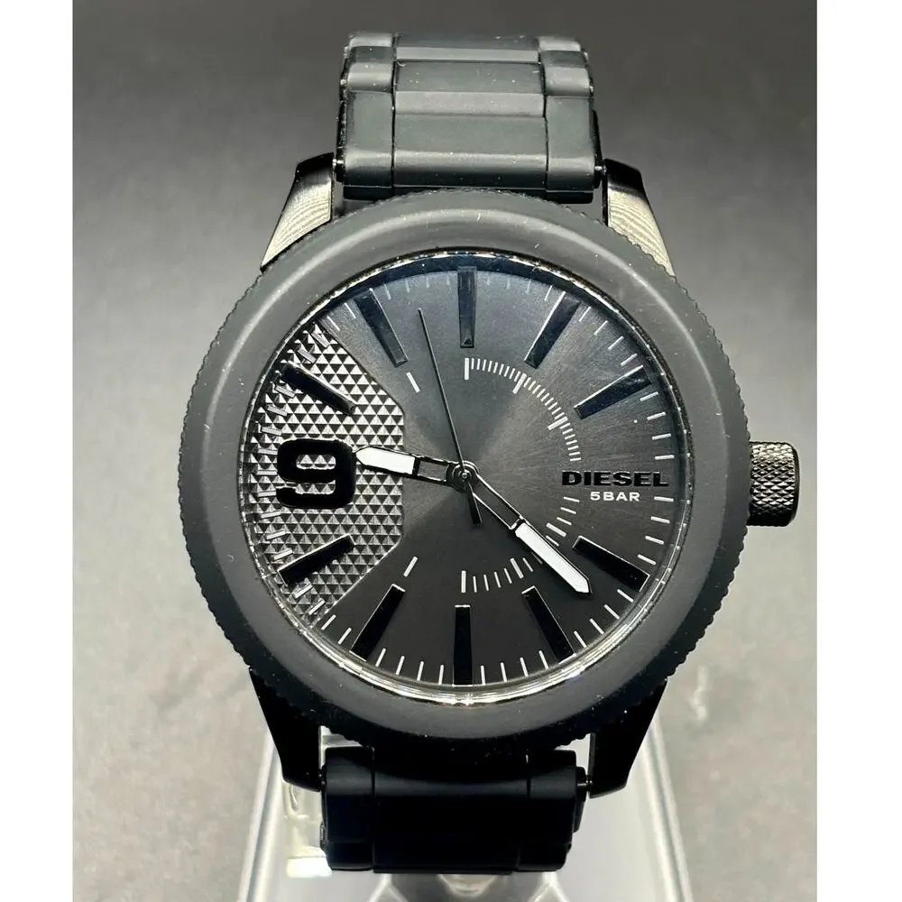Diesel Rasp NSBB DZ1873 Men’s Black Stainless Steel 50mm Men's Watch